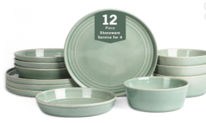 Stone Lain Claire 12-Piece Dinnerware Set