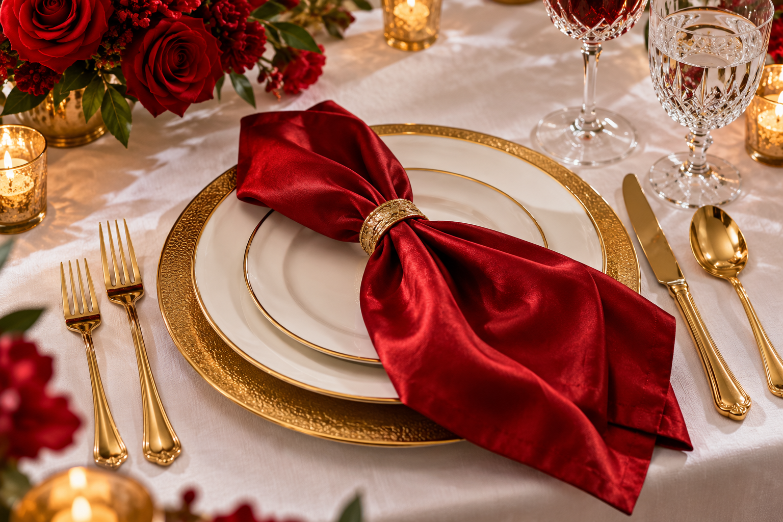 65-Piece Silverware & Serving Set